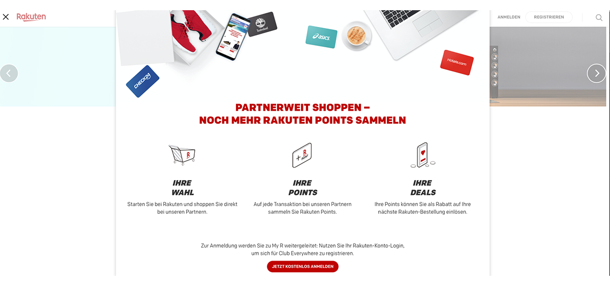 Fermeture rakuten